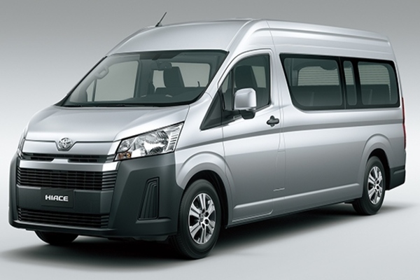 Toyota hiace front view