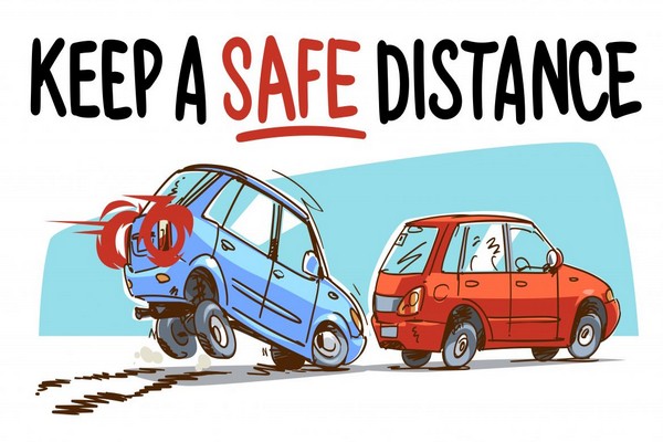 keep a safe distance