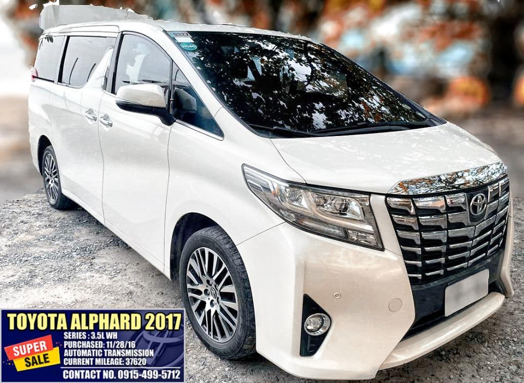 Toyota Alphard 3 5l Wh Auto 17