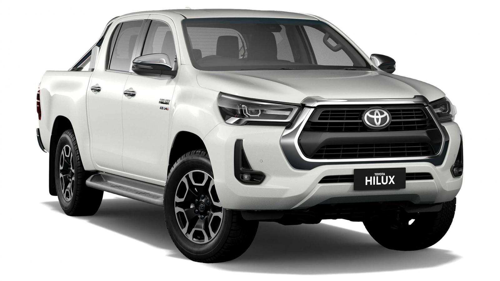 Toyota Hilux White Color