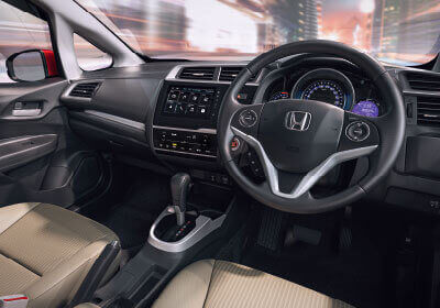 Honda Jazz's interior