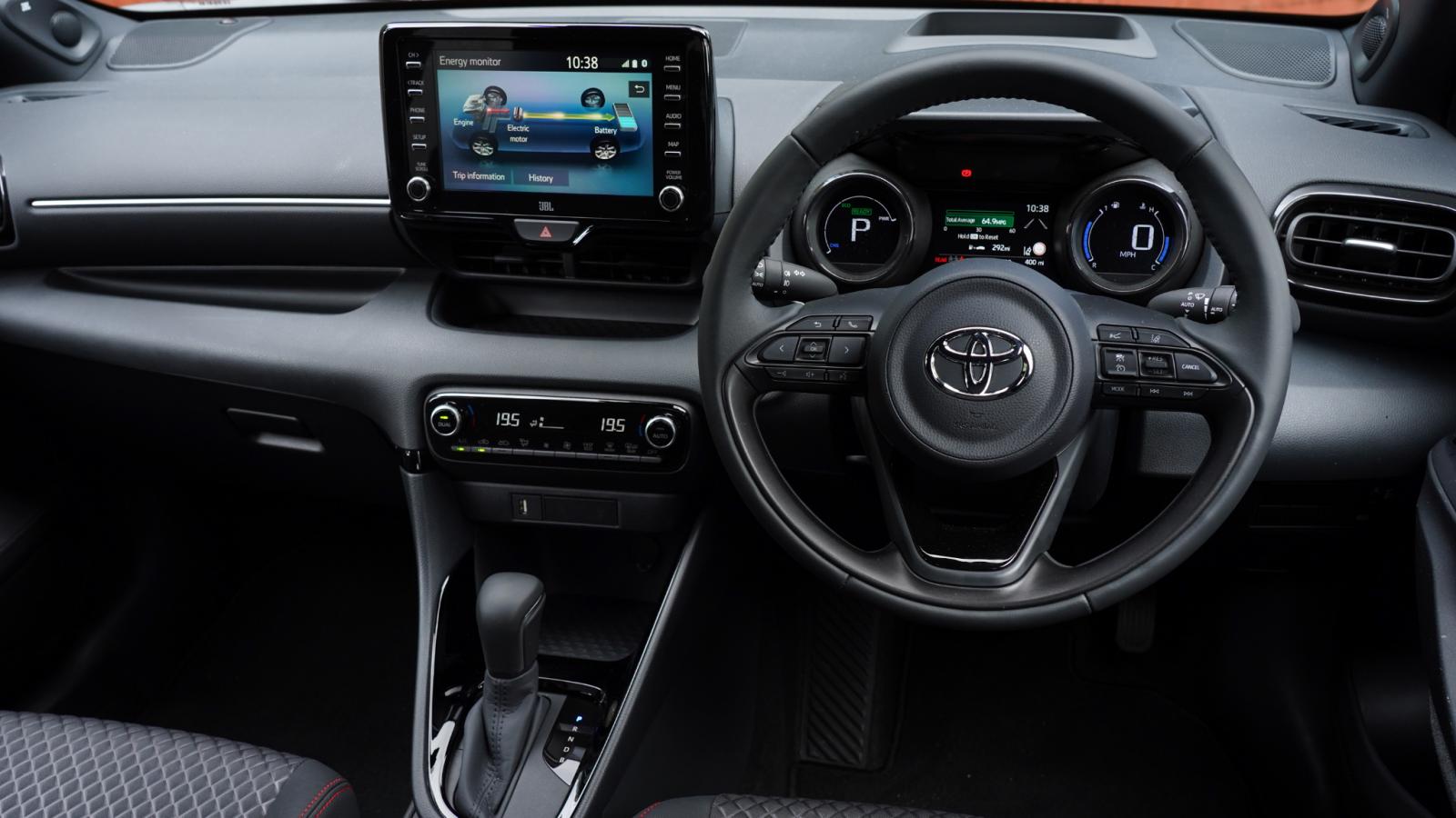 Toyota Yaris's interior