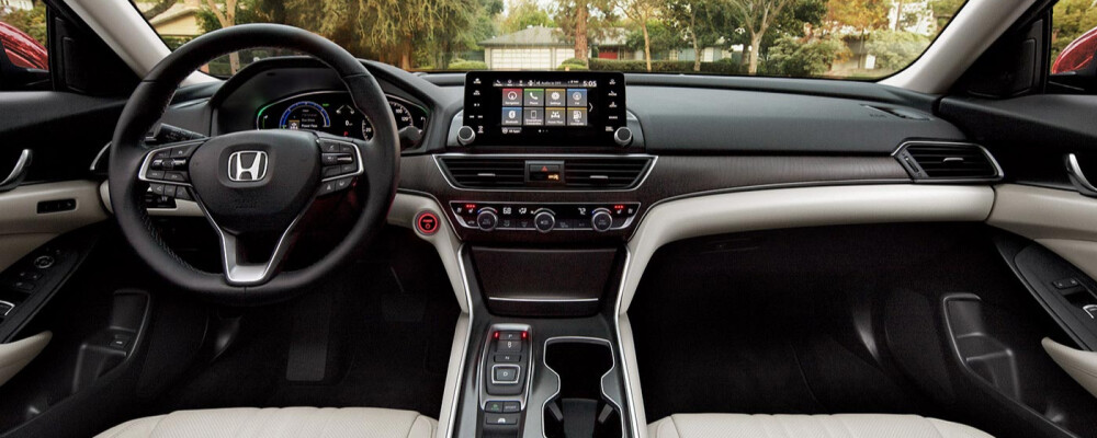 Honda Accord's interiors