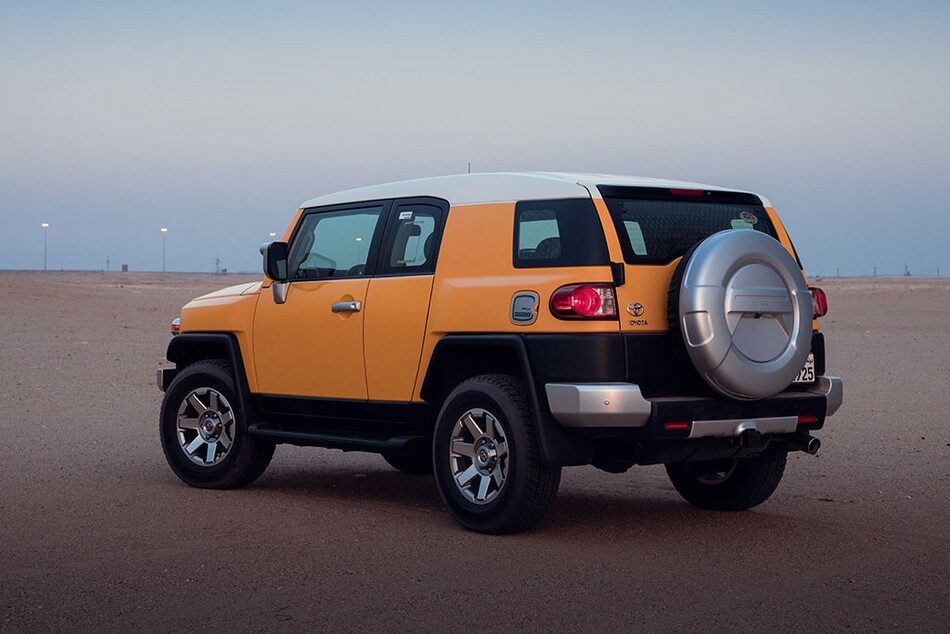 FJ Cruiser is the perfect car for off-road