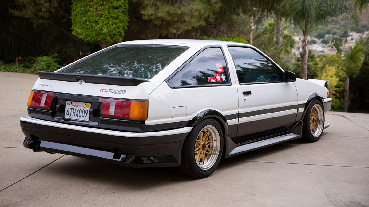 Detailed evaluation of the Toyota AE86