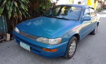 Toyota Corolla XE Power Steering Blue manual 1994