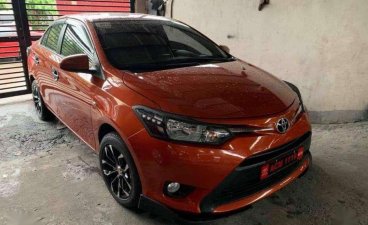 Toyota Vios E 2016 Orange Single Vvti FOR SALE