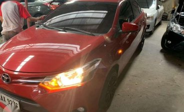 TOYOTA Vios 13 E 2014 Manual Red FOR SALE