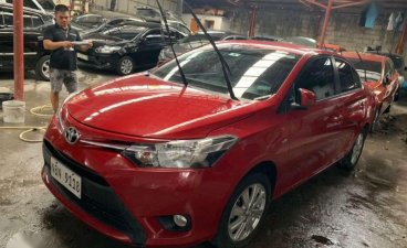 2017 Toyota Vios 13 E Manual Red Mica