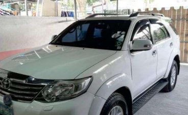 2012 Toyota Fortuner White FOR SALE