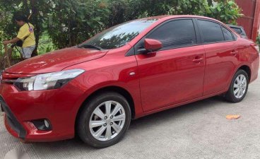 2018 Toyota Vios 1.3 E Dual Vvti Automatic Red Sedan