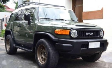 2014 TOYOTA Fj Cruiser At Limited Army Green