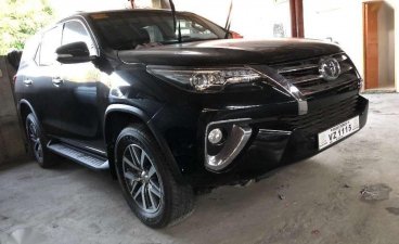 2017 Toyota Fortuner 2.8 V4x4 Automatic Black Color