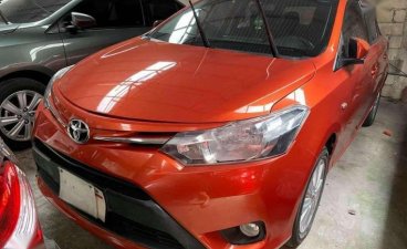 2017 Toyota Vios 1.3E automatic metallic ORANGE grab ready
