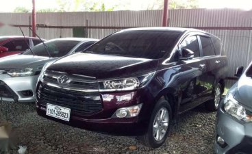 2017 Toyota Innova 2.8G Manual Blackish Red 