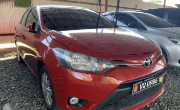 2017 Toyota Vios 1.3 E Red Manual for sale