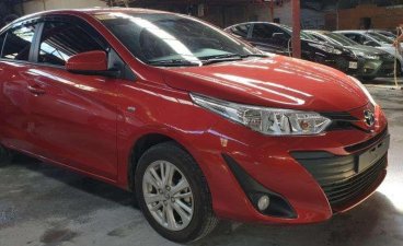 2019 Toyota Vios 1.3E Dual Vvti Automatic Gasoline Red 