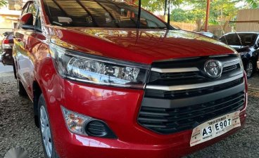 2018 Toyota Innova 2.8 J Manual Red Mica Wagon