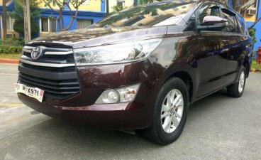 2018 Toyota Innova E Manual Transmission