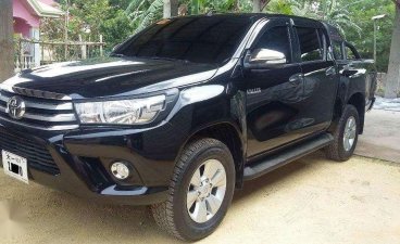 2016 Toyota Hilux 2.4 G MT Black for sale
