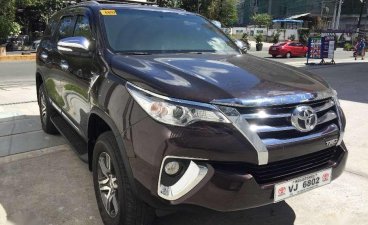 2017 Toyota Fortuner G 4x2 Automatic Transmission 2.4 Diesel