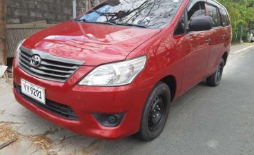 Toyota Innova J 2016 Red for sale 