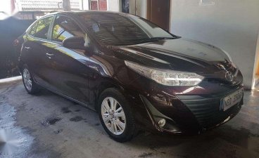 2019 Toyota Vios 1.3E Blackish Red AT Gas