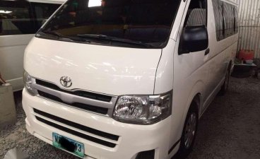 2013 Toyota Hiace Commuter MT for sale