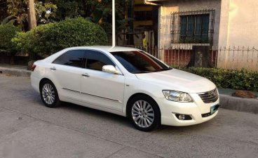 2007 Toyota Camry 2.4V Pearl White All Power Leather