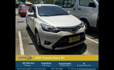 2015 Toyota Vios G AT FOR SALE