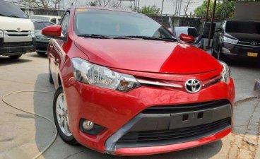 Toyota Vios 1.3 E 2017 Manual Red for sale