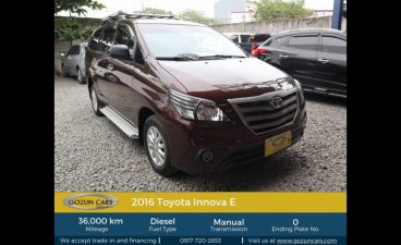 2016 Toyota Innova 2.5 E MT Diesel