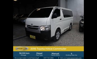 2016 Toyota Hiace Commuter MT for sale