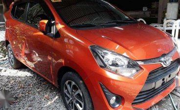 2017 Toyota Wigo G Orange Manual N.L for sale