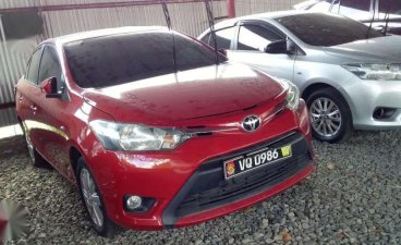 2017 Toyota Vios 1.3E Red Manual 