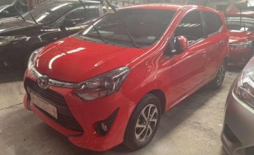 2018 Toyota Wigo 1.0 G Automatic Red for sale 