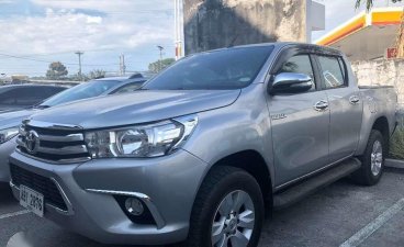 2016 Toyota Hilux G model 4x2 2.4 engine AT
