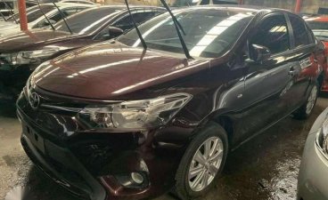 TOYOTA Vios 2017 1.3E automatic blackish red