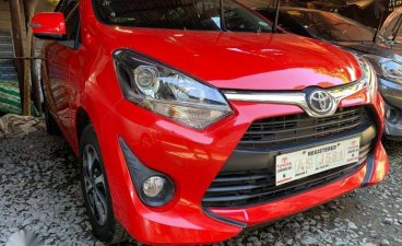 2018 Toyota Wigo 1.0 G Vvti Automatic Red