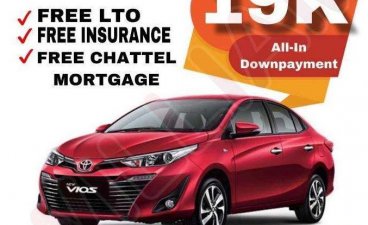 Toyota Vios E 19K DP All In Promo 2019 new for sale 