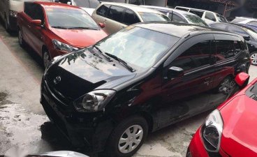 Toyota Wigo E 2016 Black for sale 