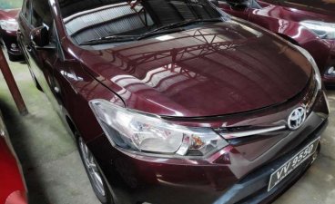 Grab registered 2017 Toyota Vios 1.3E manual blackish red