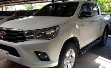 2016 Toyota Hilux 2.4G 4x2 Manual Diesel White 