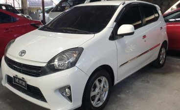 White Toyota Wigo 2016 for sale in Quezon City