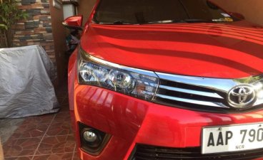 Red Toyota Altis 2014 for sale in Biñan