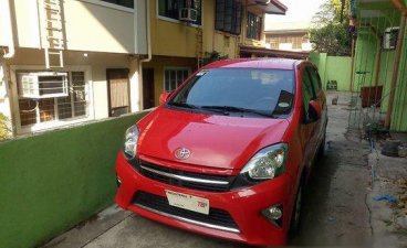 Red Toyota Wigo 2016 for sale 