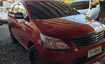 Selling Red Toyota Innova 2016 Manual Diesel in Quezon City