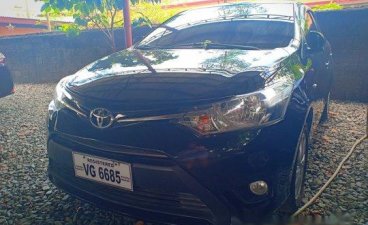 Black Toyota Vios 1.3 E 2016 for sale 