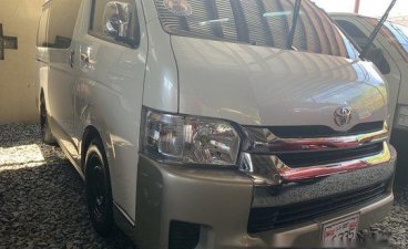 For sale White 2017 Toyota Hiace at 8800 km in Quezon City