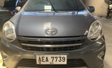 Selling Gray Toyota Wigo 2015 for sale in Manual